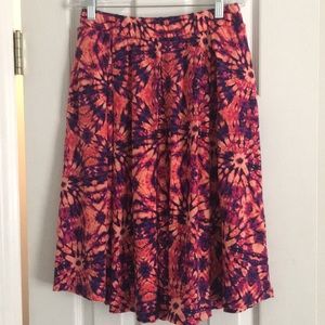 LuLaRoe XS Madison in Tye Dye Pattern